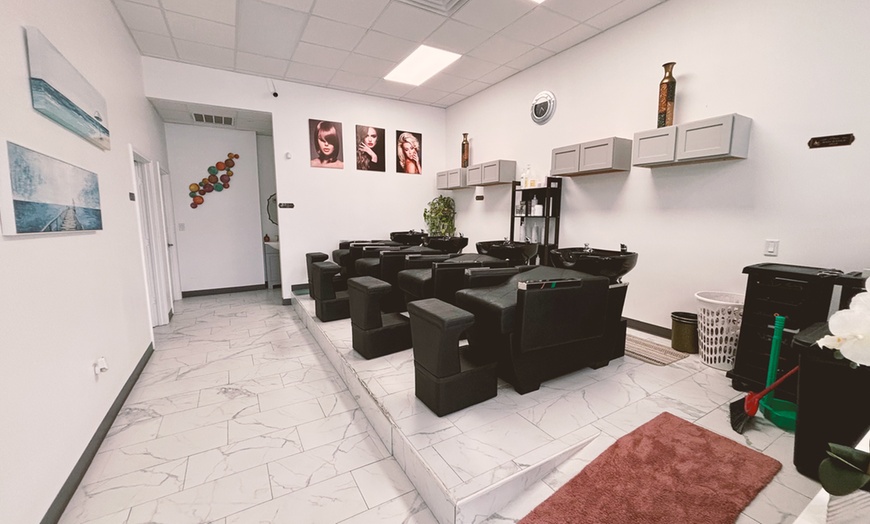 Image 5: Haircut, Wash & Style, Keratin Treatment, or More