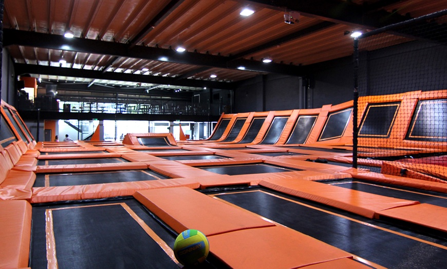 Image 2: Trampoline Park Access