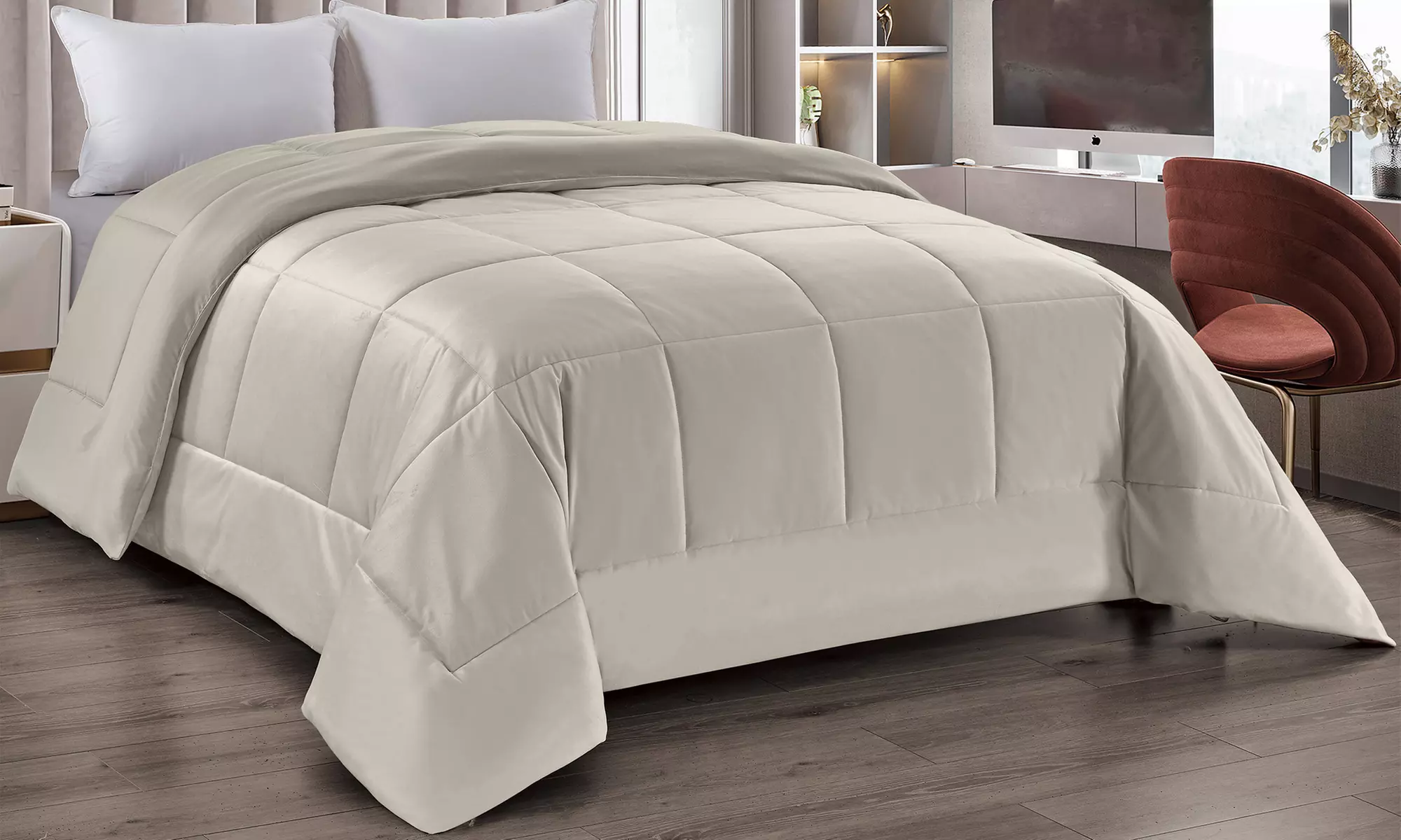 Édredon double 260 x 260 cm