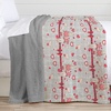 Image 7: Couverture plaid double face sherpa et microfibre