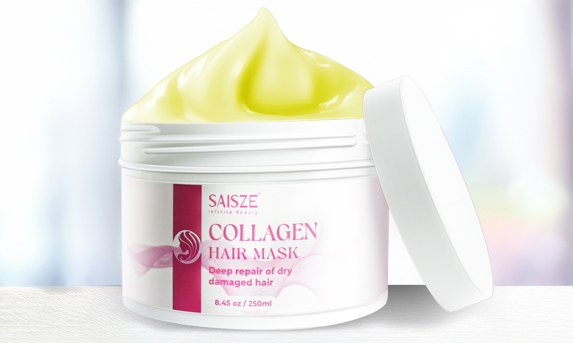 SAISZE Collagen Hair Mask Argan Oil for All Hair Types 8.45oz (250ml)