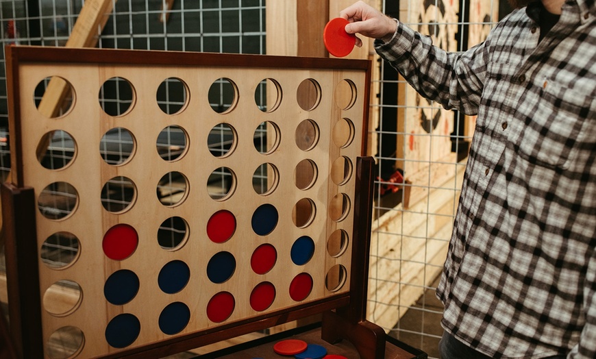 Image 5: Up to 45% Off Axe Throwing + Food & Drinks at Stumpy's Social