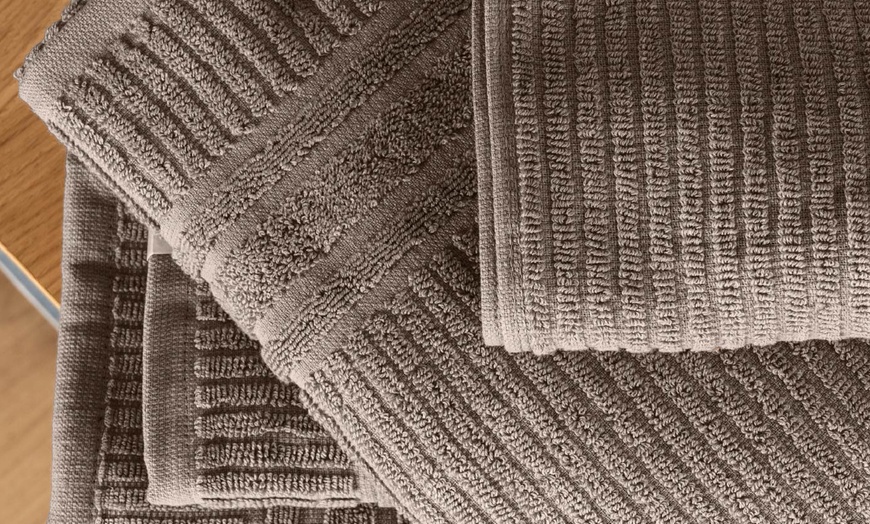 Image 4: Ensemble de 5 serviettes en coton