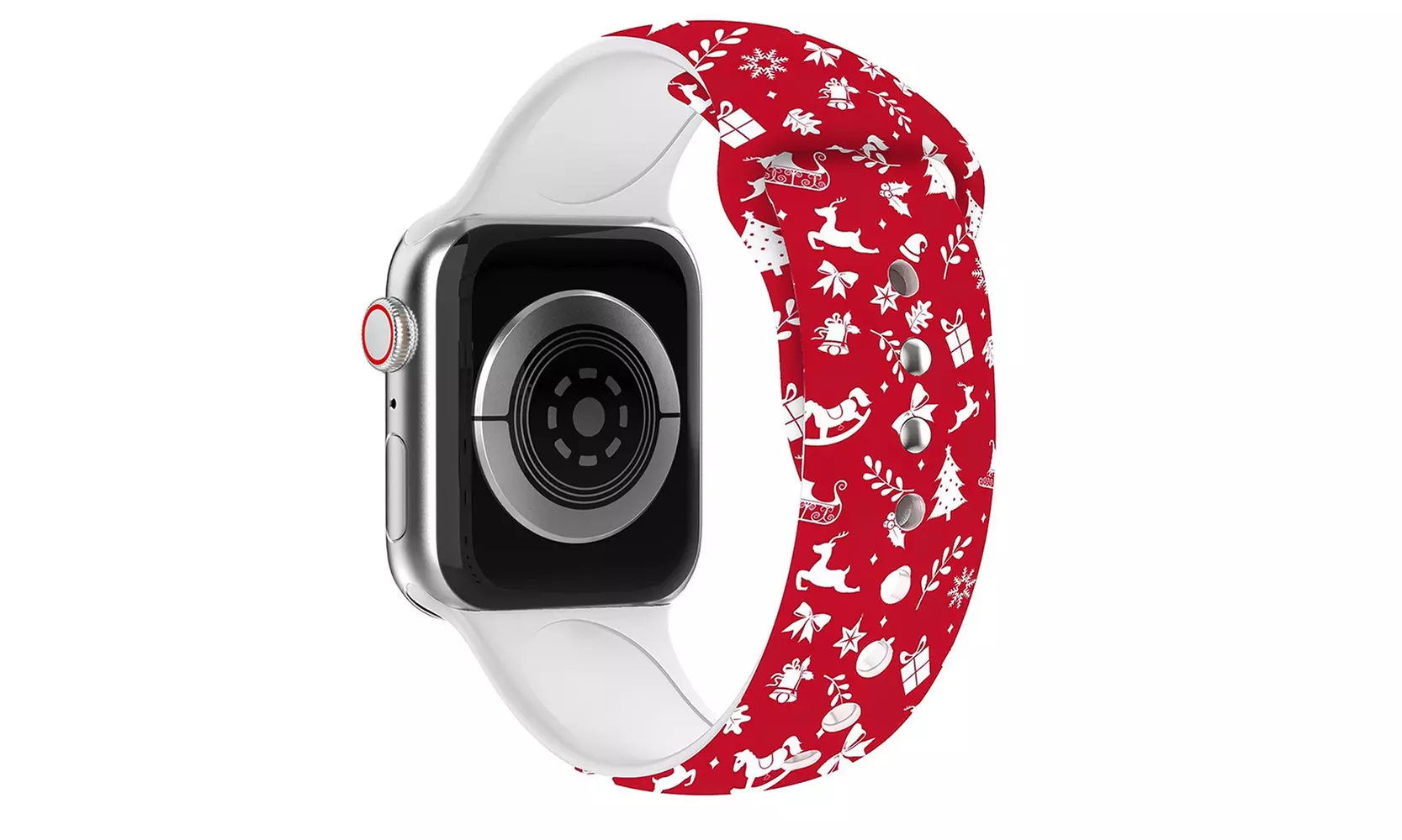 Waloo Christmas Silicone Sport Replacement Band For Apple Watch - All Series