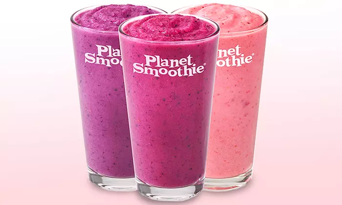 $13 for Two Groupons, Each Good for $10 Worth of Smoothies at Planet Smoothie ($20 Total Value) - Primary Image