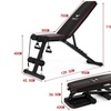 Image 4: Adjustable Weight Bench for Home or Commercial Gym