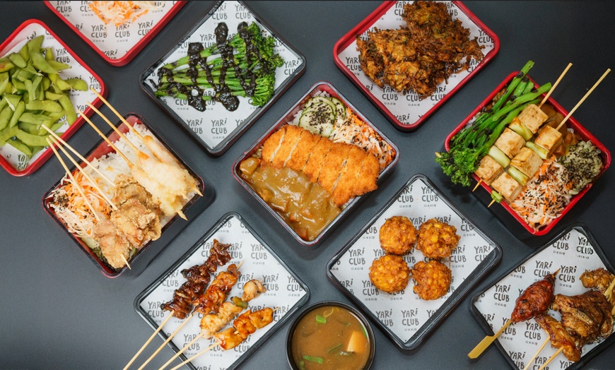 Image 3: Japanese Bento or Curry Meal with Sides & Drink for Two or Four People