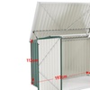 Image 14: Heavy Duty Steel Bicycle Storage Shed