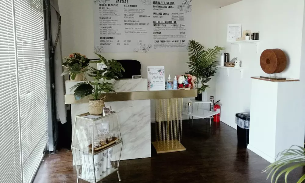 60-Min Full Body Relaxation, Cupping or Moxibustion, Foot Spa and More