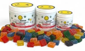 Happy Hemp Infused CBD Gummies Broad Spectrum CBD Gummies - Multiple Flavors Happy Hemp Infused CBD Gummies Broad Spectrum CBD Gummies - Multiple Flavors