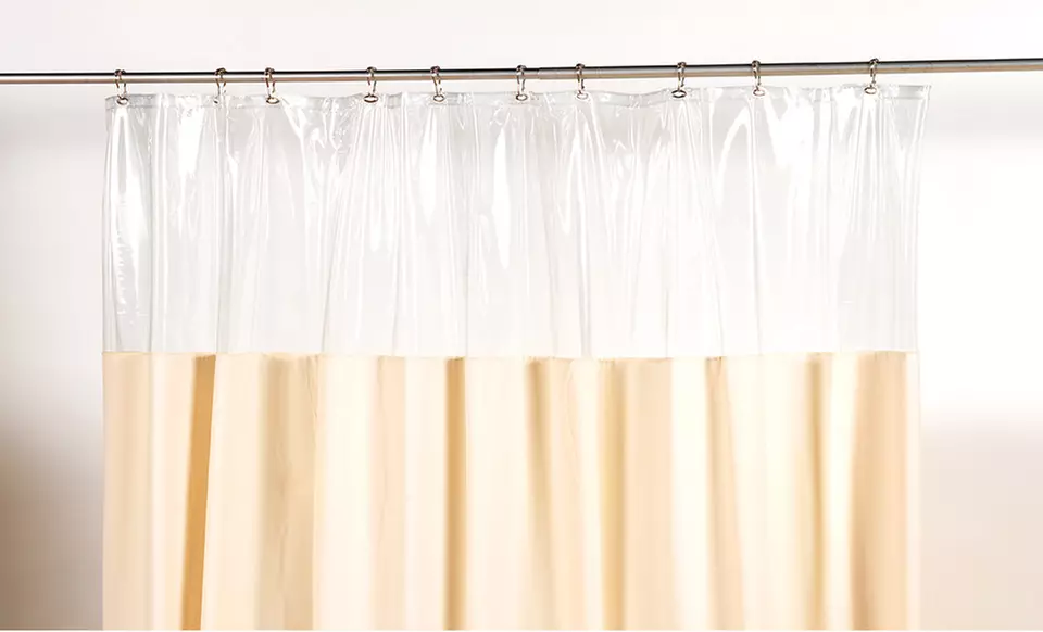 Vinyl Window Shower Curtain - Primary Image