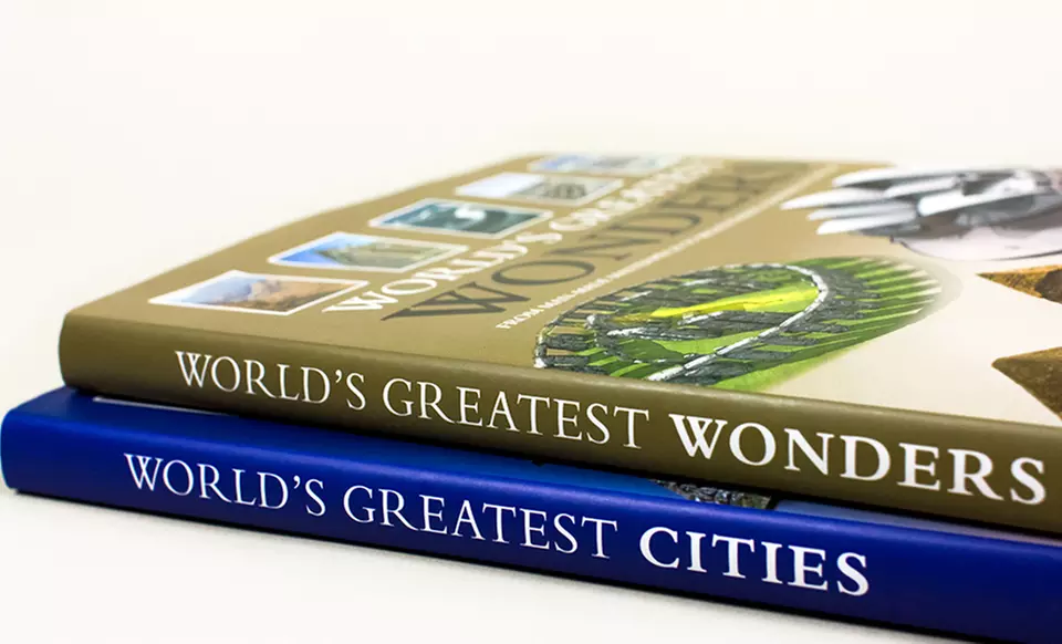 World's Greatest Wonders and World's Greatest Cities Book Bundle - Second Medium