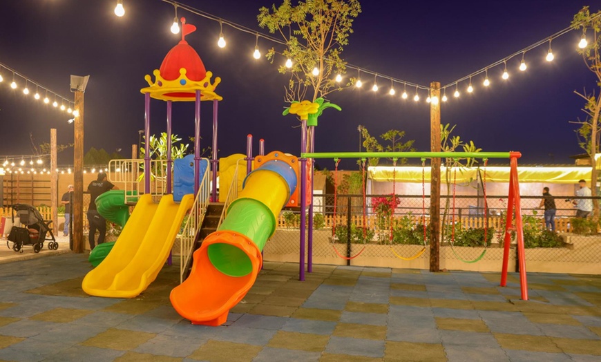 Image 8: Child or Adult Entry with Animal Feeding Drinks Snacks and Game Zone