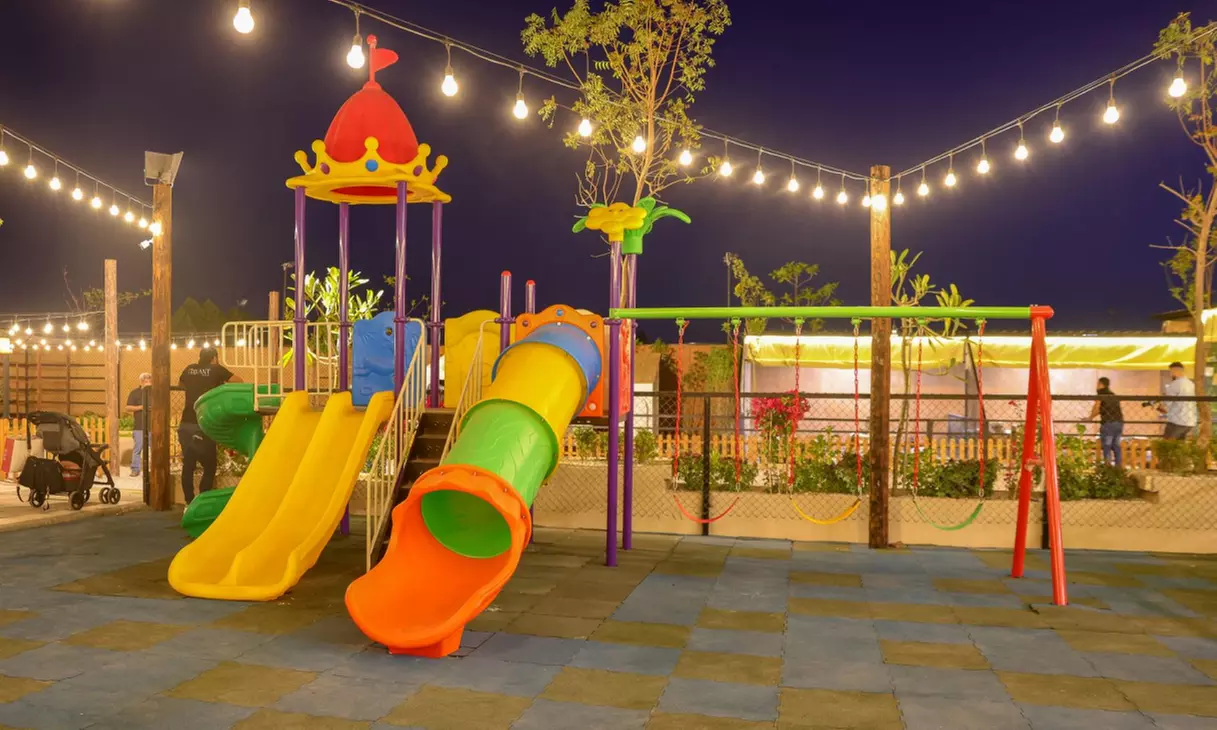 Child or Adult Entry with Animal Feeding Drinks Snacks and Game Zone