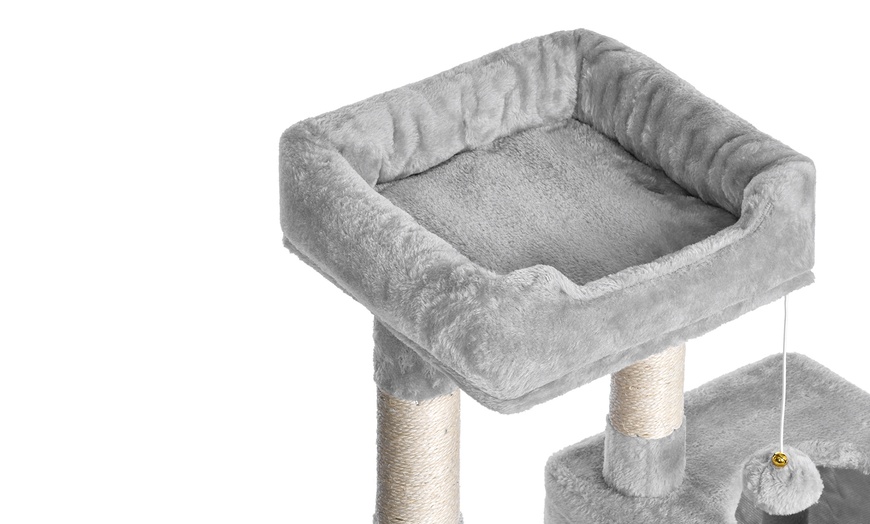 Image 19: Meerlaagse grijze kattenboom