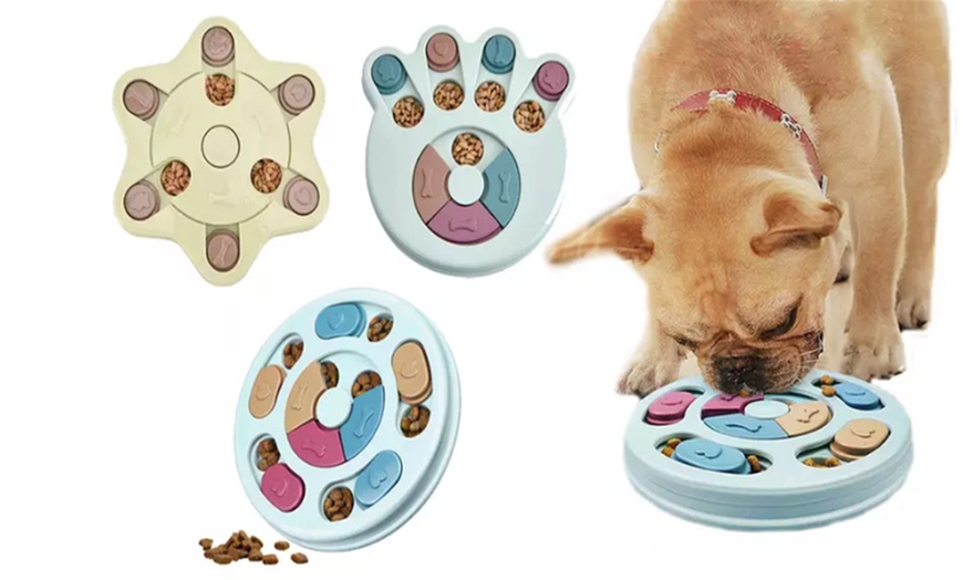 Image 1: Dog Puzzle Slow Feeder
