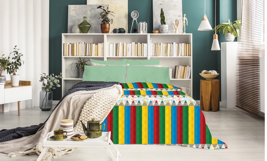 Image 5: Copriletto trapuntato linea Kids