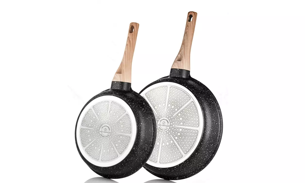 Batterie de cuisine 21 pièces antiadhésives en granit