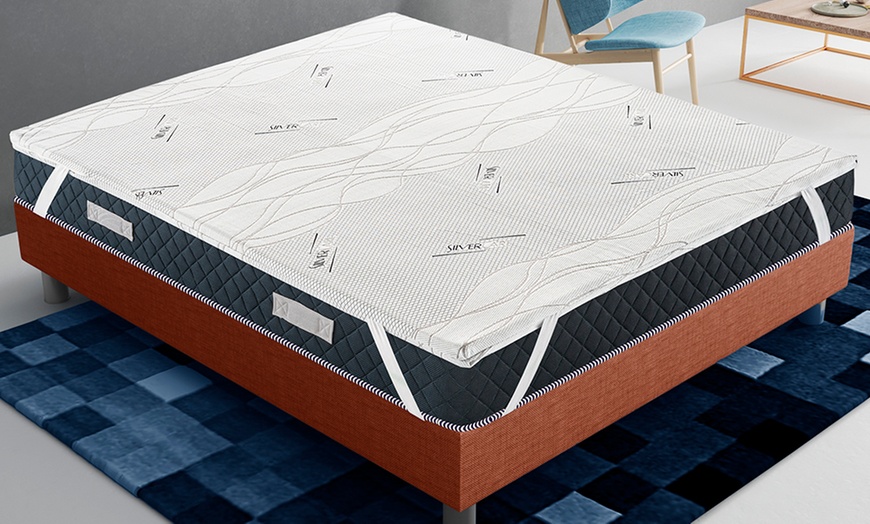 Image 1: Memory-Schaum-Topper mit Silver-Care-Technologie