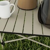 Image 11: Outsunny Two-Seater Portable Aluminium Table