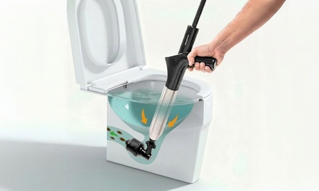 Innovagoods Innovagoods hoge druk-ontstopper met geïntegreerde manometer, Rust