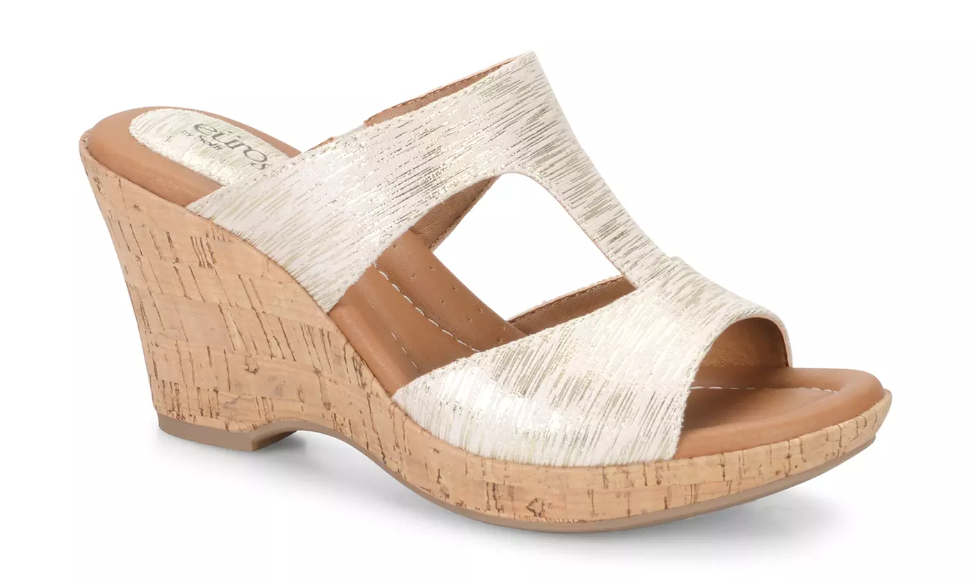 EuroSoft Farrah Women's Wedge Sandal - Second Medium
