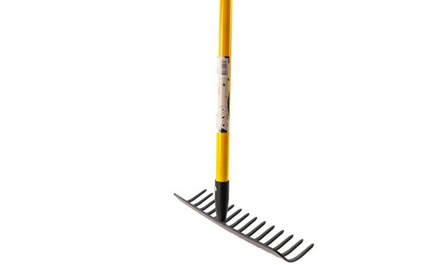 Image 12: Herramienta de jardín de acero templado y mango de fibra de Suan