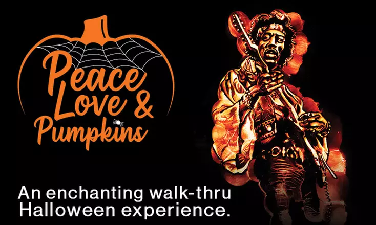 Peace, Love & Pumpkins on October 13-27 - Primary Image