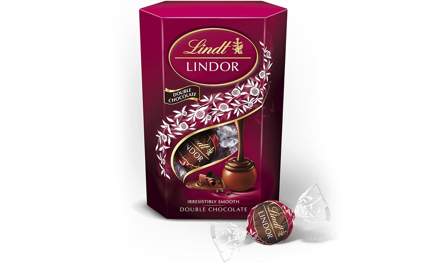 Lindt LINDOR Double Chocolate Truffles 200g x 8 - Lindt Chocolate | Groupon