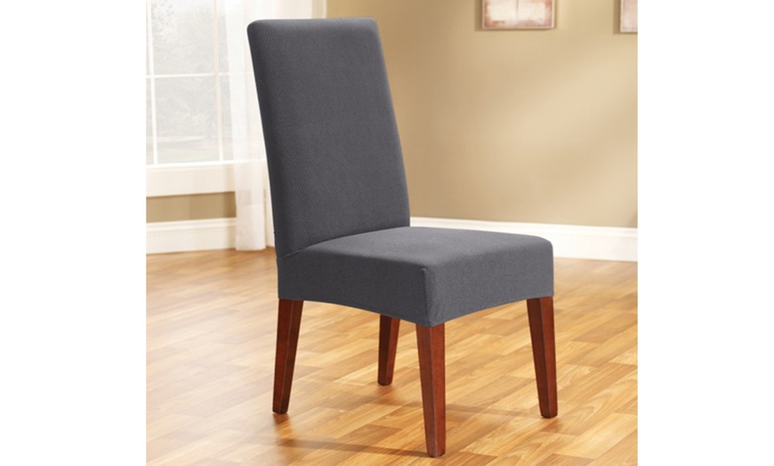 Image 12: Sure Fit Dining Chair Covers