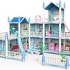 Image 11: 3D DIY Dollhouse Playset with Furniture and Figures for Kids