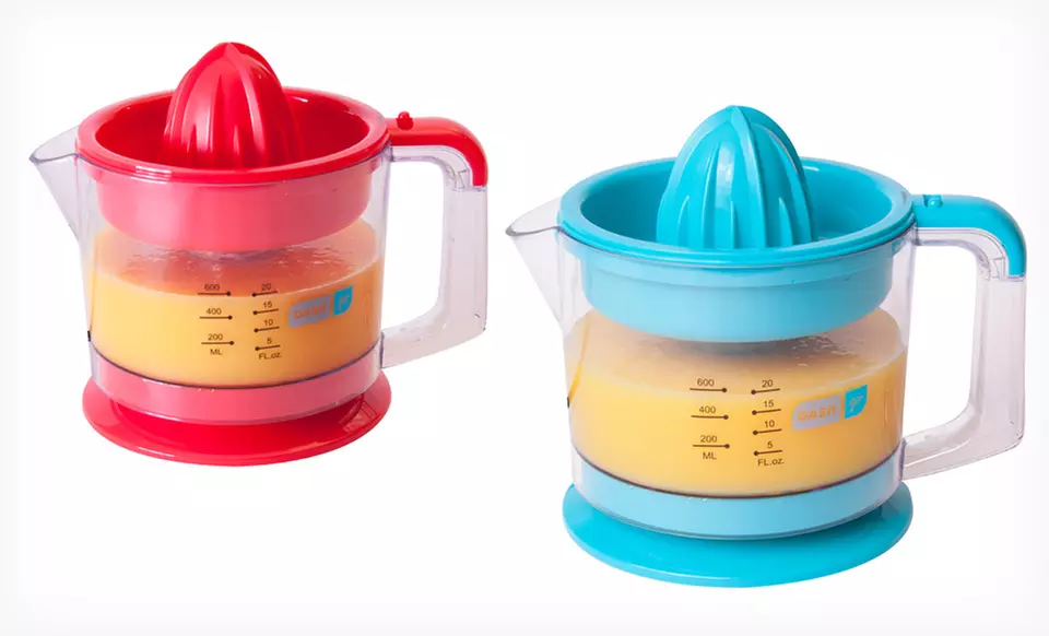 $13.99 for a Dash Go Dual Citrus Juicer in Blue, Green, Red, or White ($29.99 List Price) . Free Returns. - Second Medium