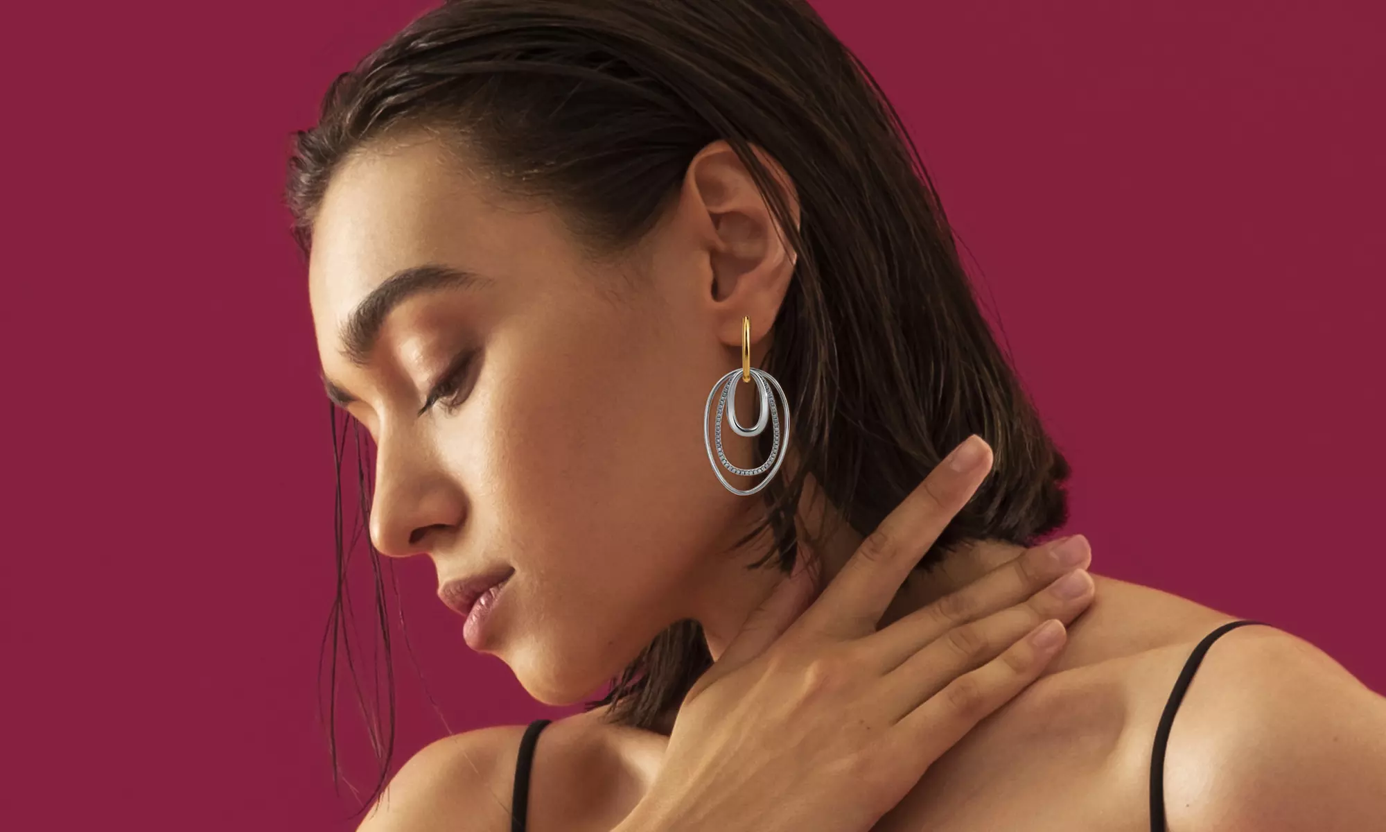 Sc Crystal oorbellen