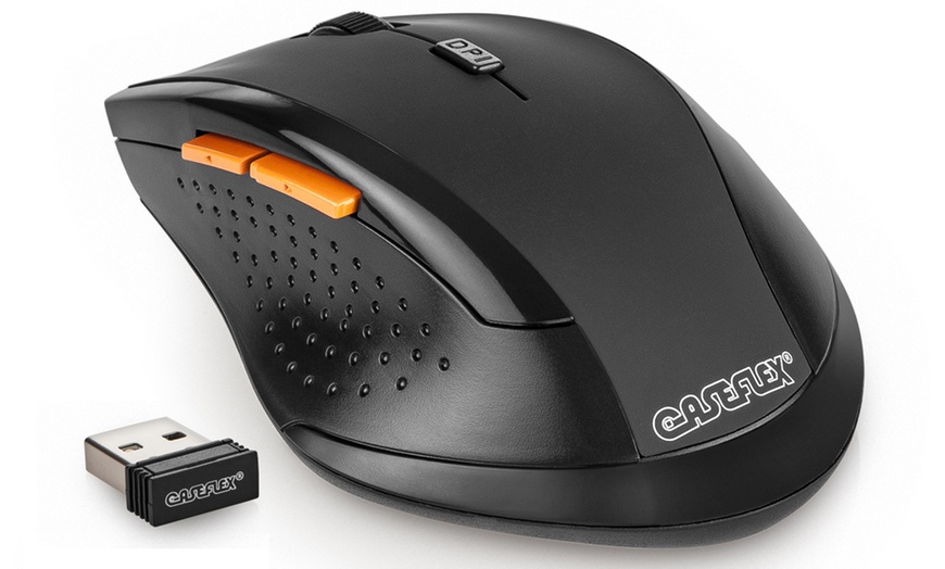 Image 6: Wireless Five-Button Mouse