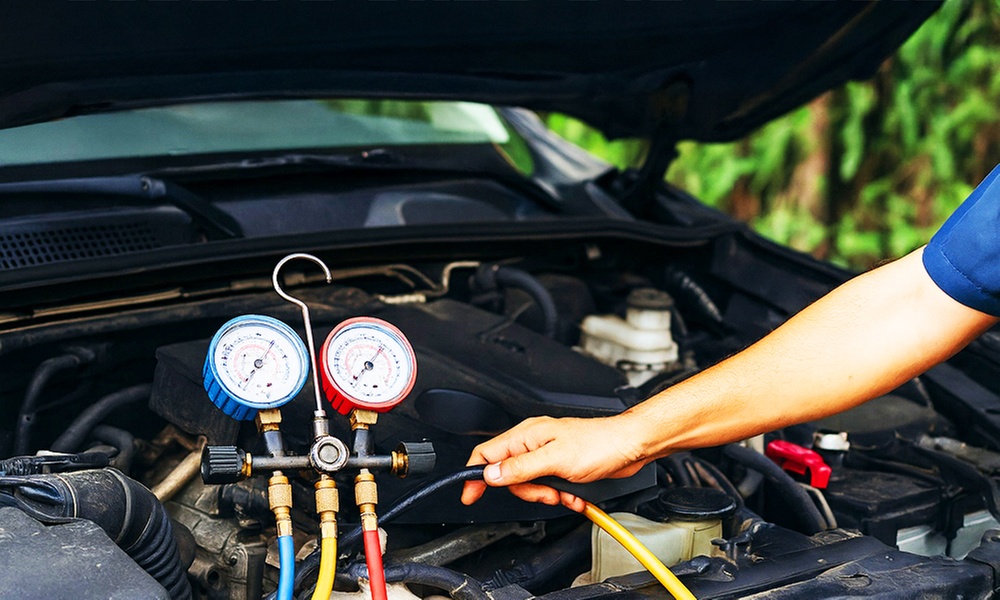 Auto A/C Repair, A/C Refrigerant Recharge, A/C Compress or Replacement