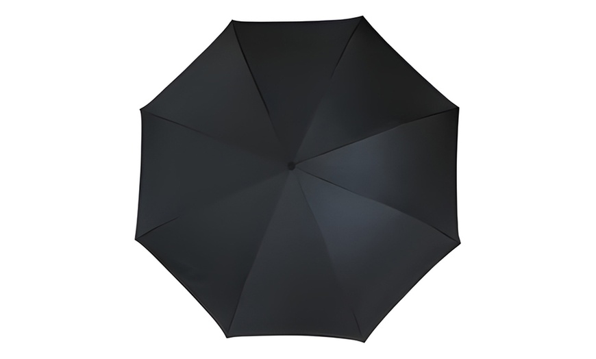 Image 8: Paraguas antiviento y antigoteo invertido
