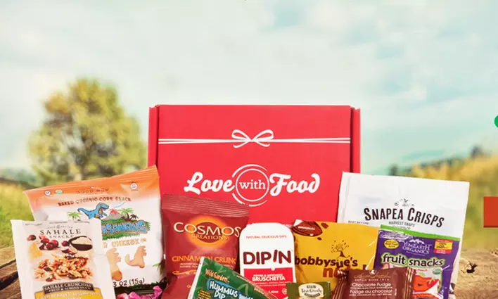 One-Month Deluxe Snack Subscription from Love With Food (Up to 55% Off) - Primary Image