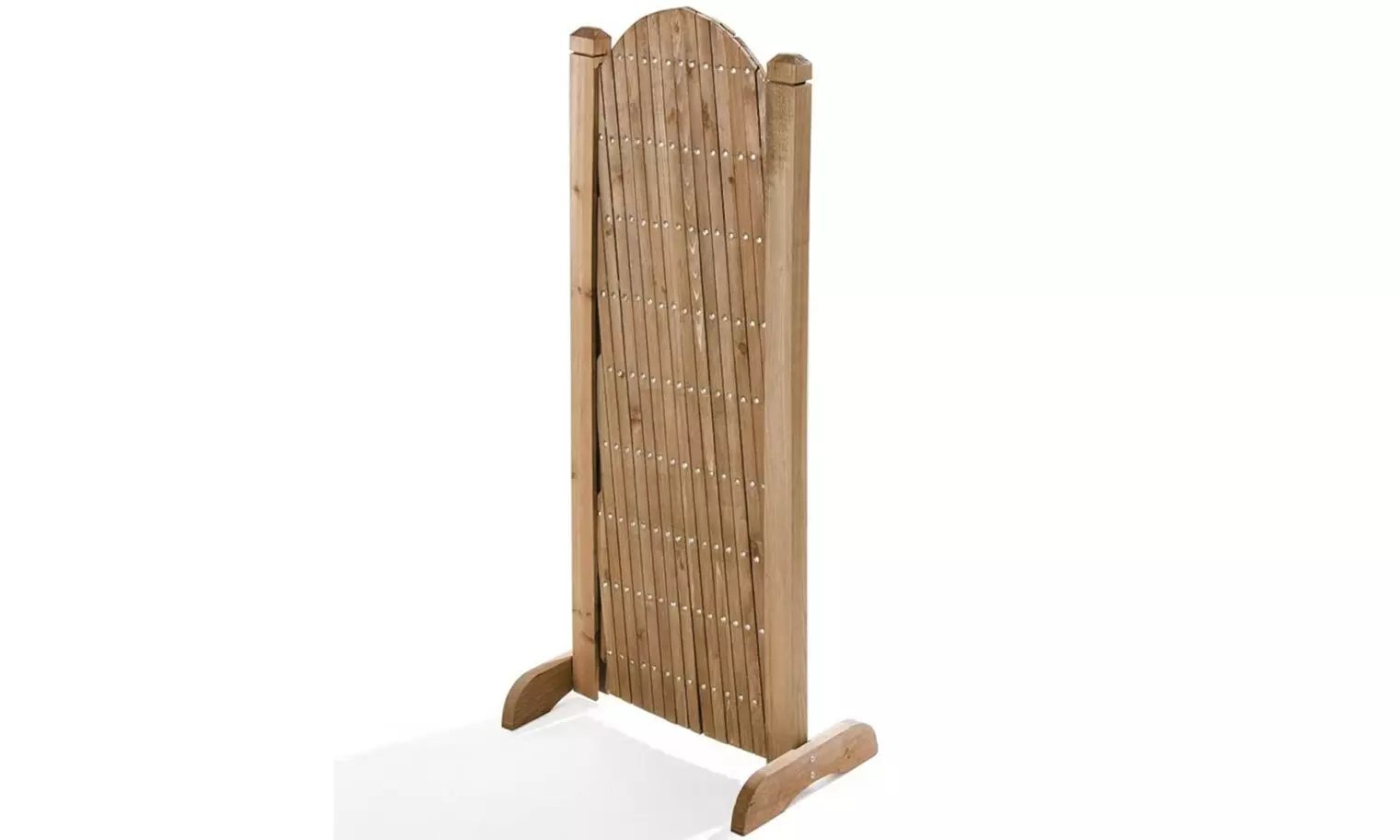 Grigliato in legno Pakse con pannello estensibile