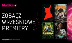 Bilety na dowolny film 2D/3D w kinach sieci Multikino