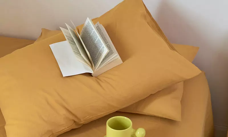 Pure Cotton 2 Piece Pillowcase Set