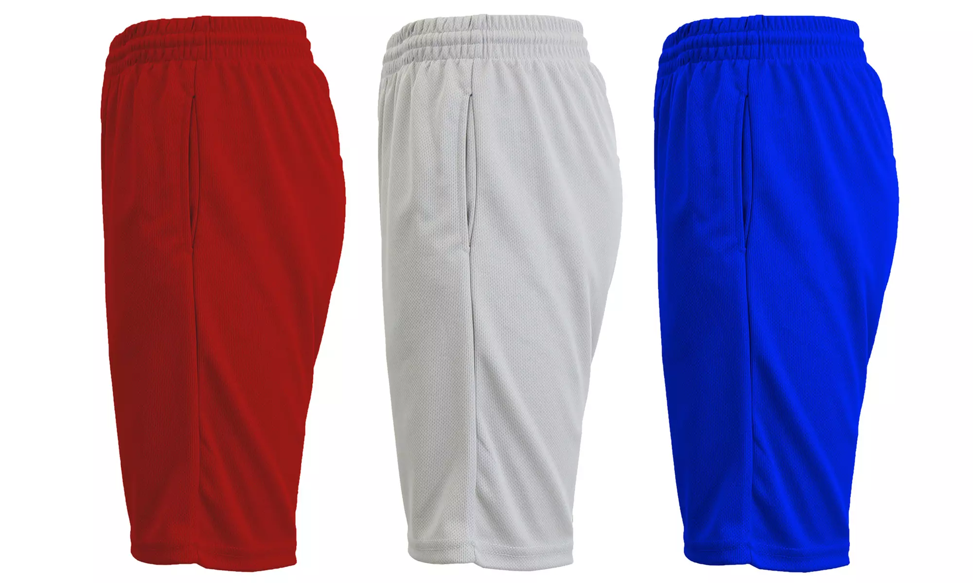 3-Pack Men's Active Performance Shorts (S-2XL) in Multiple Colorways