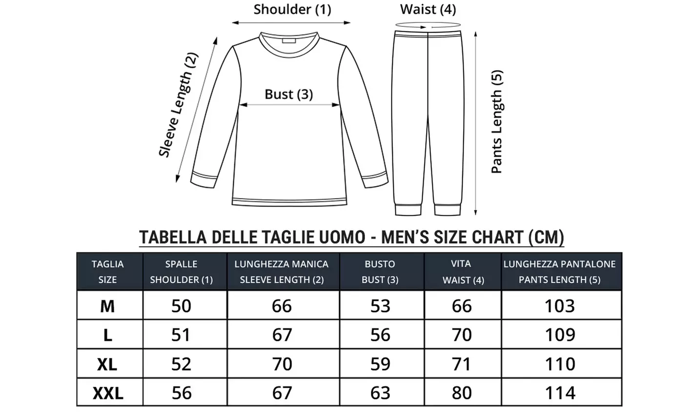 Pigiama uomo in cotone di Sergio Tacchini o Navigare
