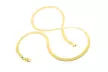 18K Yellow Gold Plated Sterling Silver Chains Made in Italy (Multiple Styles) - Second Medium