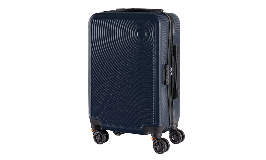 Image 11: ABS handbagage trolleykoffer in 10 kleuren