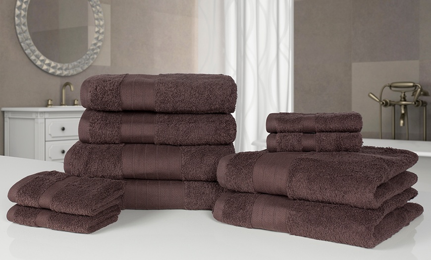 Image 6: 10-Piece Egyptian Cotton Towel