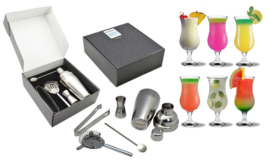 Image 1: Argon Tableware Cocktail Set