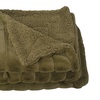 Image 10: Bluff City Bedding Sherpa Micro Mink Reversible 60 x 80 Throw Blankets 8 Colors