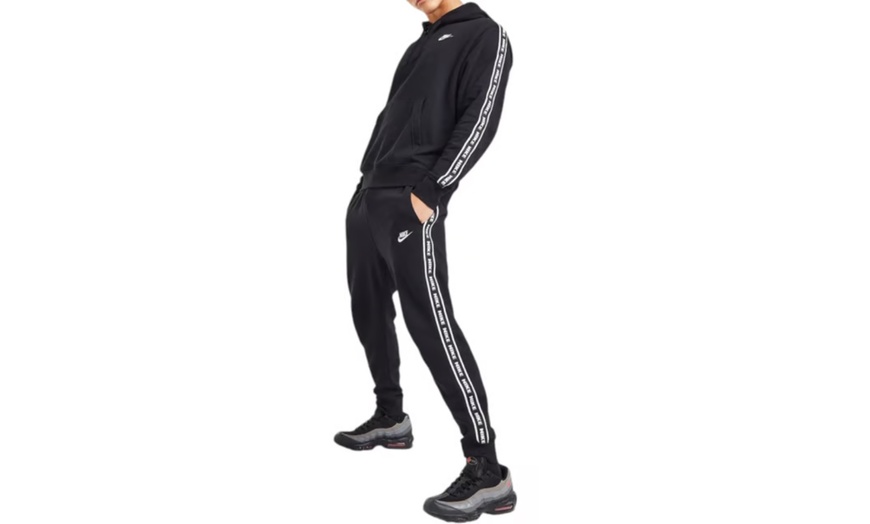 Image 5: Nike Men's Black Aries Fleece Joggers