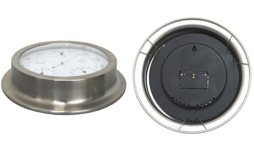 Image 2: Indoor Outdoor Barometer 