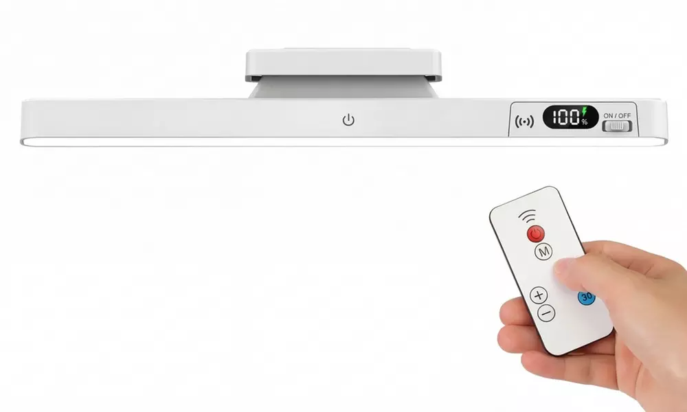 Magnetic LED Desk Lamp Rechargeable with Remote Control